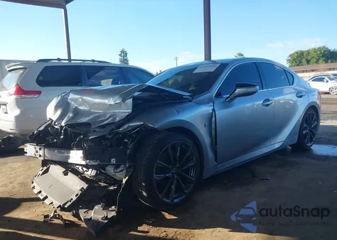 2022 Lexus Is 350 F Sport z USA, uszkodzony, nr VIN JTHGZ1B21N5057616